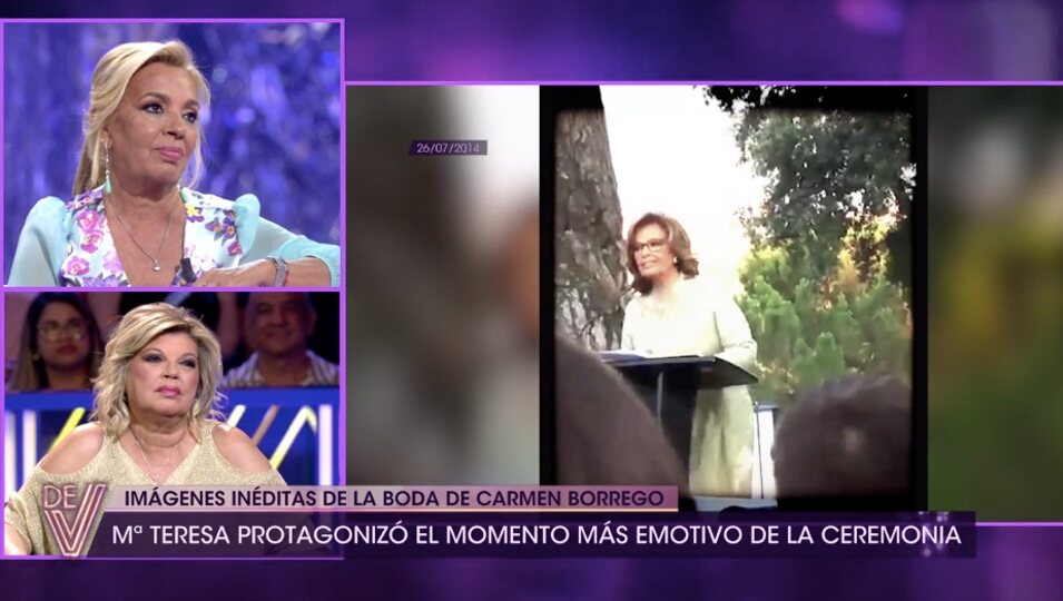 Las hermanas escuchan a su madre | Foto: telecinco.es