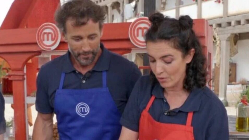 Álvaro Escassi y Blanca Romero en 'MasterChef Celebrity' / Foto: RTVE.es