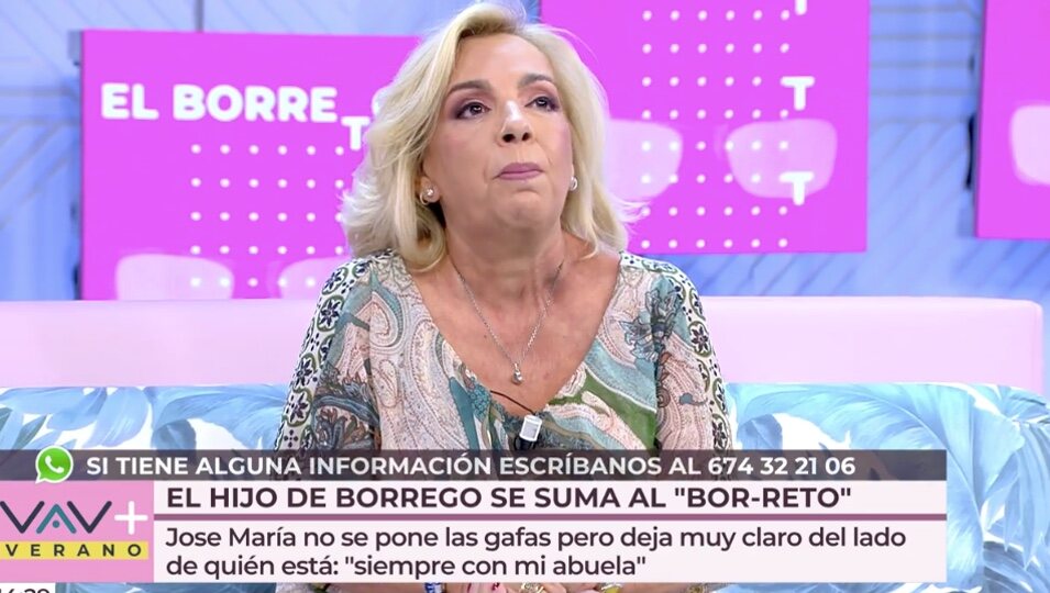 Carmen Borrego hablando en 'Vamos a ver' | Foto: telecinco.es