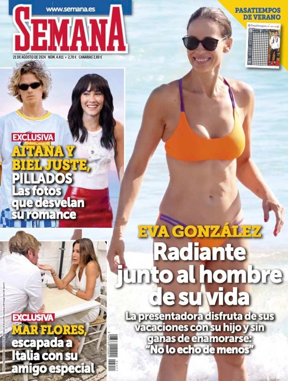 Aitana y Biel Juste en la portada de la revista Semana | Semana