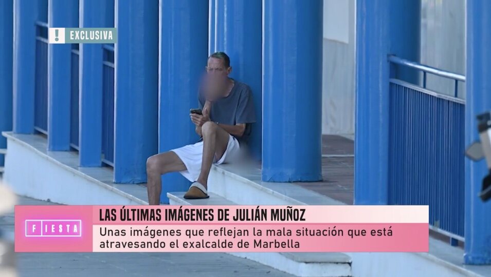 Julián Muñoz fumando / Foto: telecinco.es