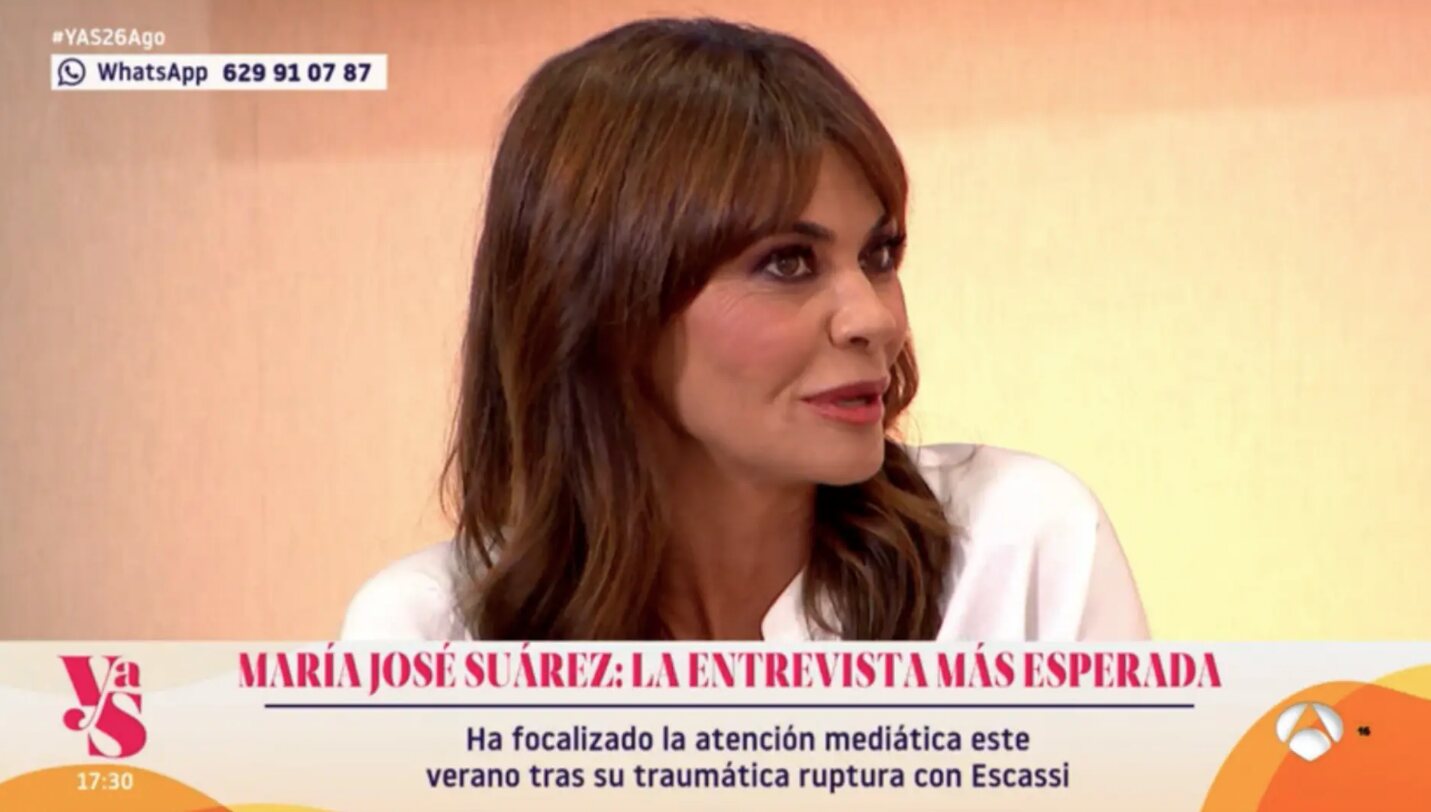 María José Suárez en 'Y ahora Sonsoles'/ Foto: Antena 3