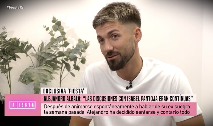 Alejandro Albalá recuerda su relación con Isa Pantoja/ Foto: telecinco.es