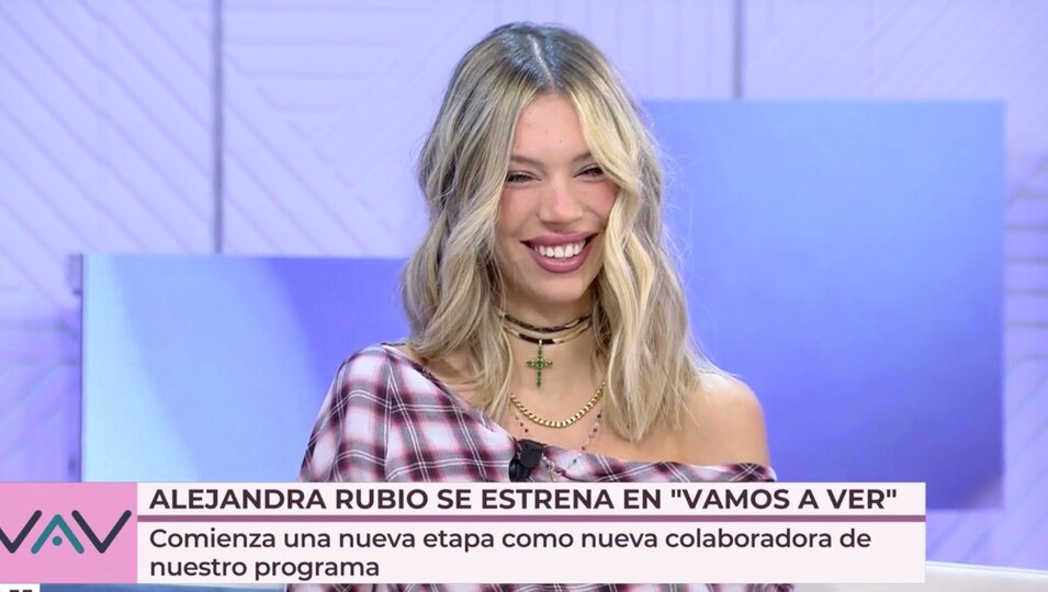 Alejandra Rubio en 'Vamos a ver' | Foto: telecinco.es