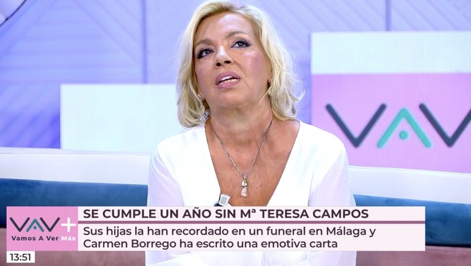 Carmen Borrego habla de su madre | Foto: telecinco.es