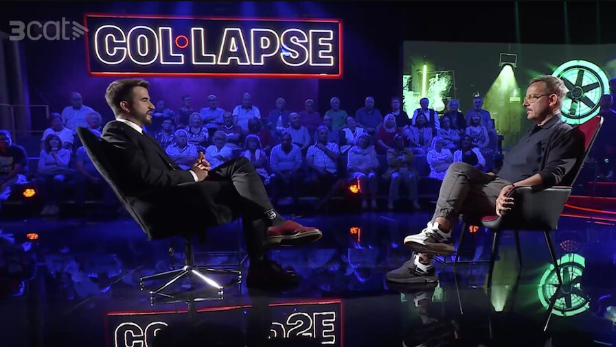 Àngel Llàcer habla de su salud en el programa 'Col·lapse'/ Foto: TV3