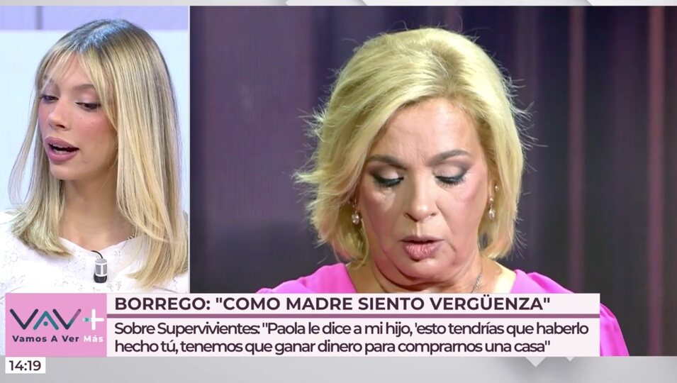 Alejandra, tajante con Carmen Borrego | Foto: telecinco.es