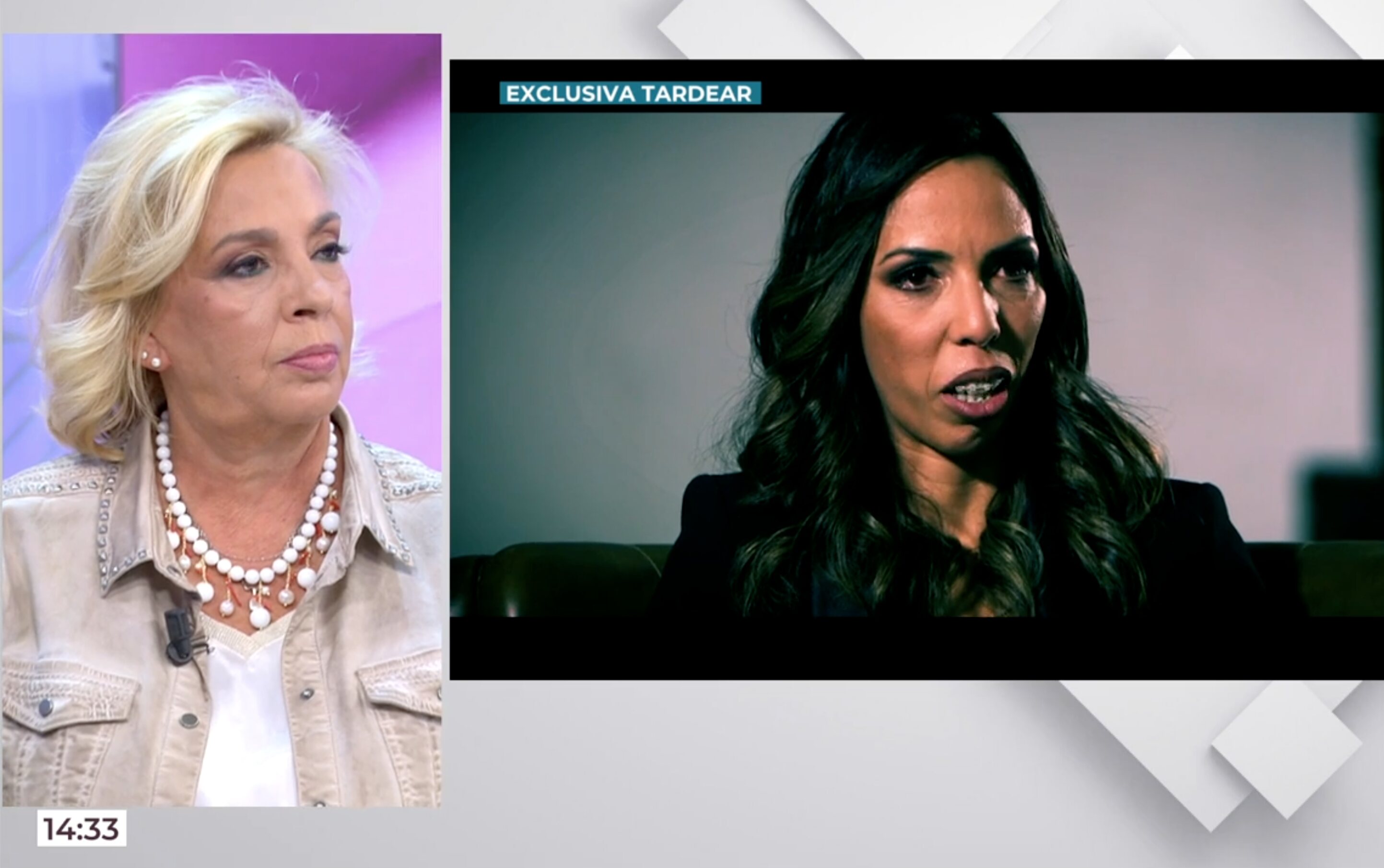 Carmen Borrego reacciona a la entrevista de Paola Olmedo | Foto: Telecinco.es