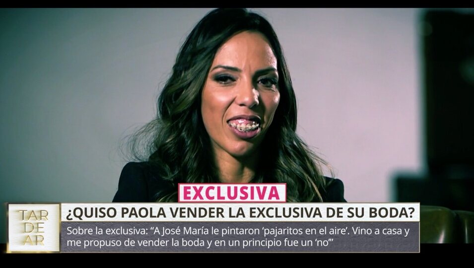 Paola Olmedo habla de su boda | Foto: telecinco.es