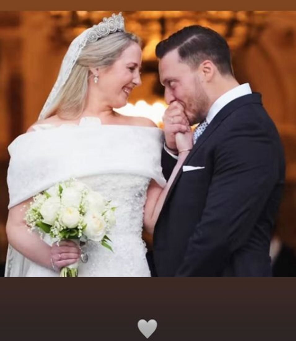 La reacción de Tatiana Blatnik a la boda de Theodora de Grecia y Matthew Kumar