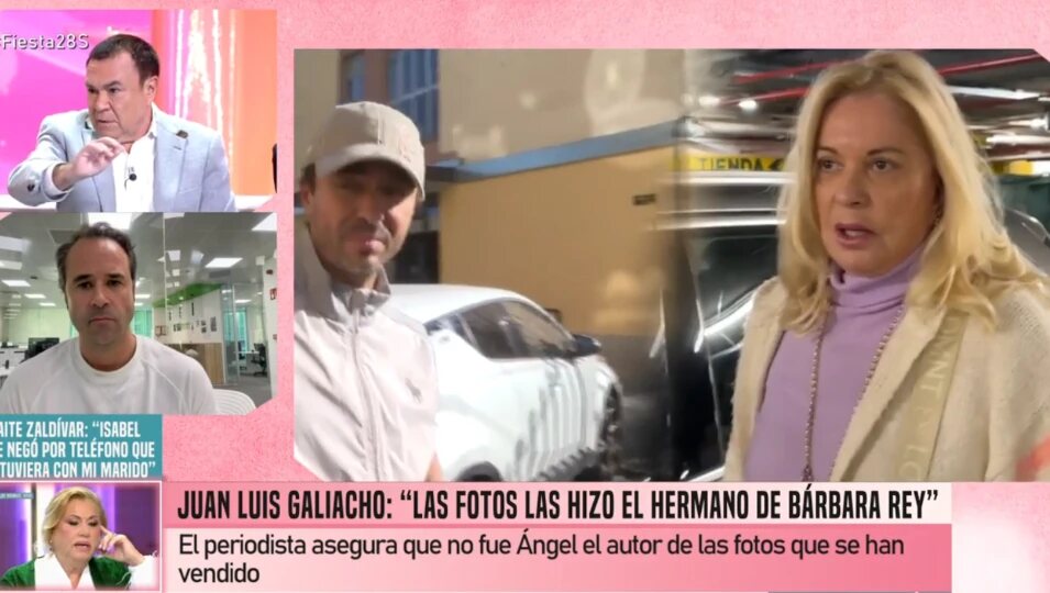 Juan Luis Galiacho señala al hermano de Bárbara Rey  | Telecinco 