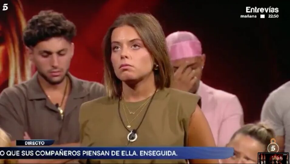 Elsa en el momneto de la expulsión | Telecinco