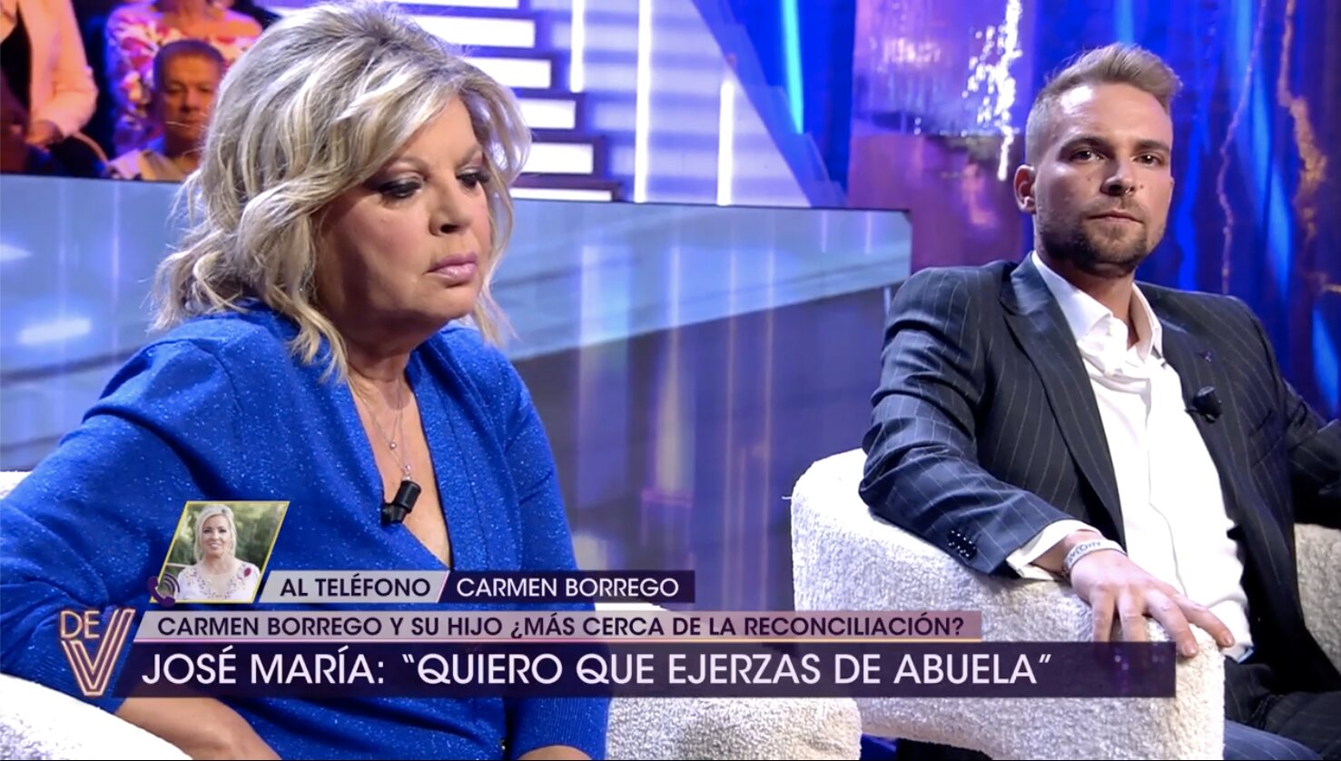 Terelu, molesta con Carmen Borrego por mencionar a María Teresa Campos | Foto: Telecinco.es