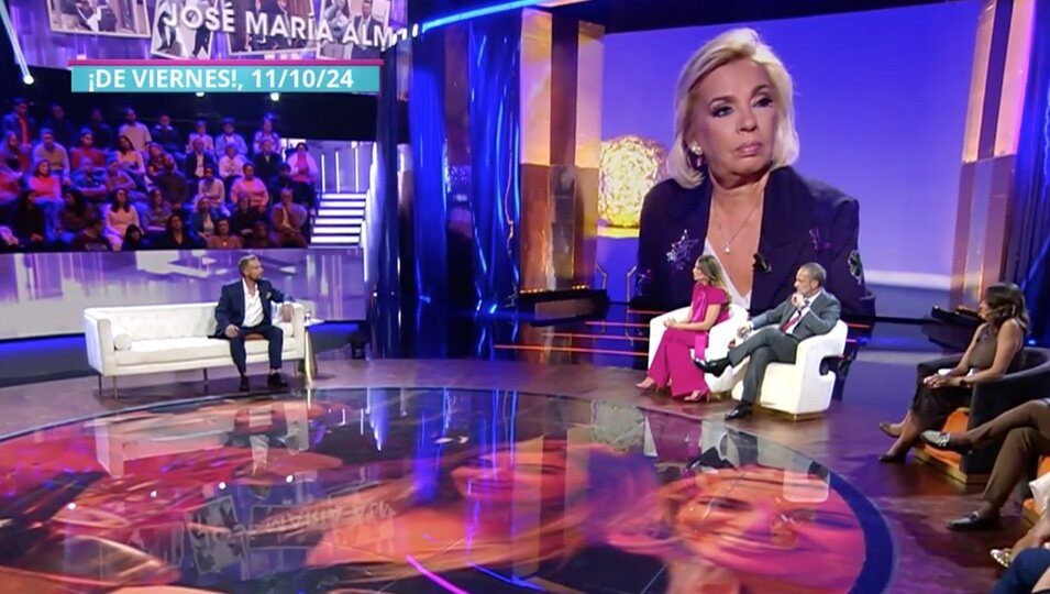 Carmen Borrego y José María Almoguera en 'De Viernes' | Foto: telecinco.es