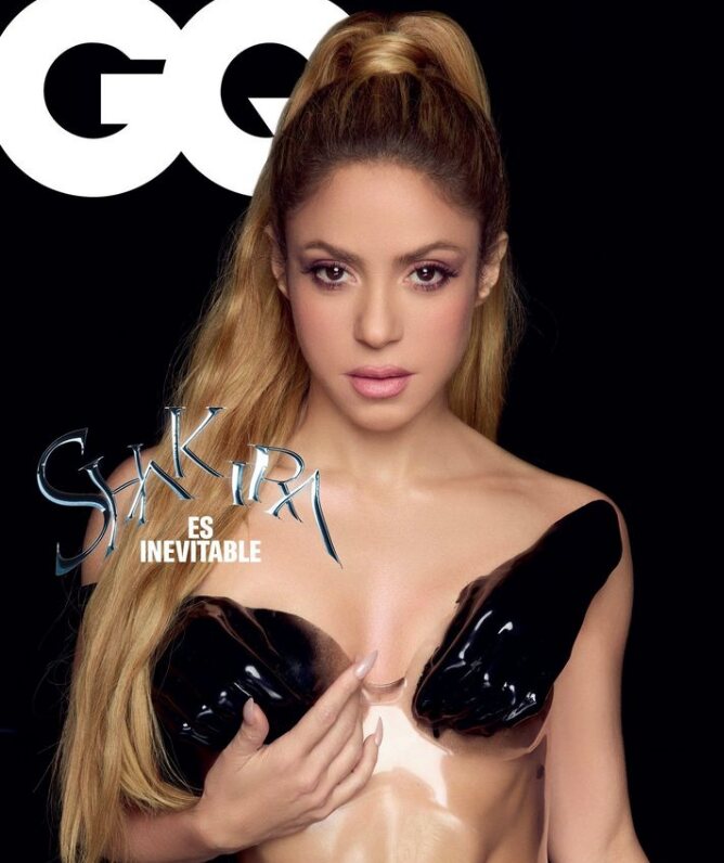 Shakira en la portada de GQ México