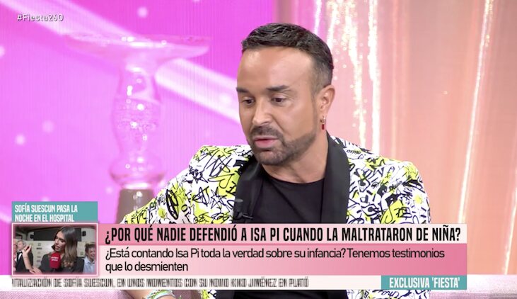 Luis Rollán se defiende en el programa 'Fiesta'/ Foto: telecinco.es