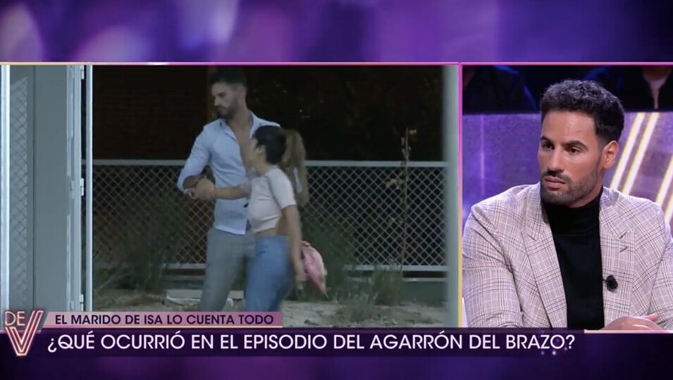 Asraf ve el momento del agarrón | Foto: telecinco.es