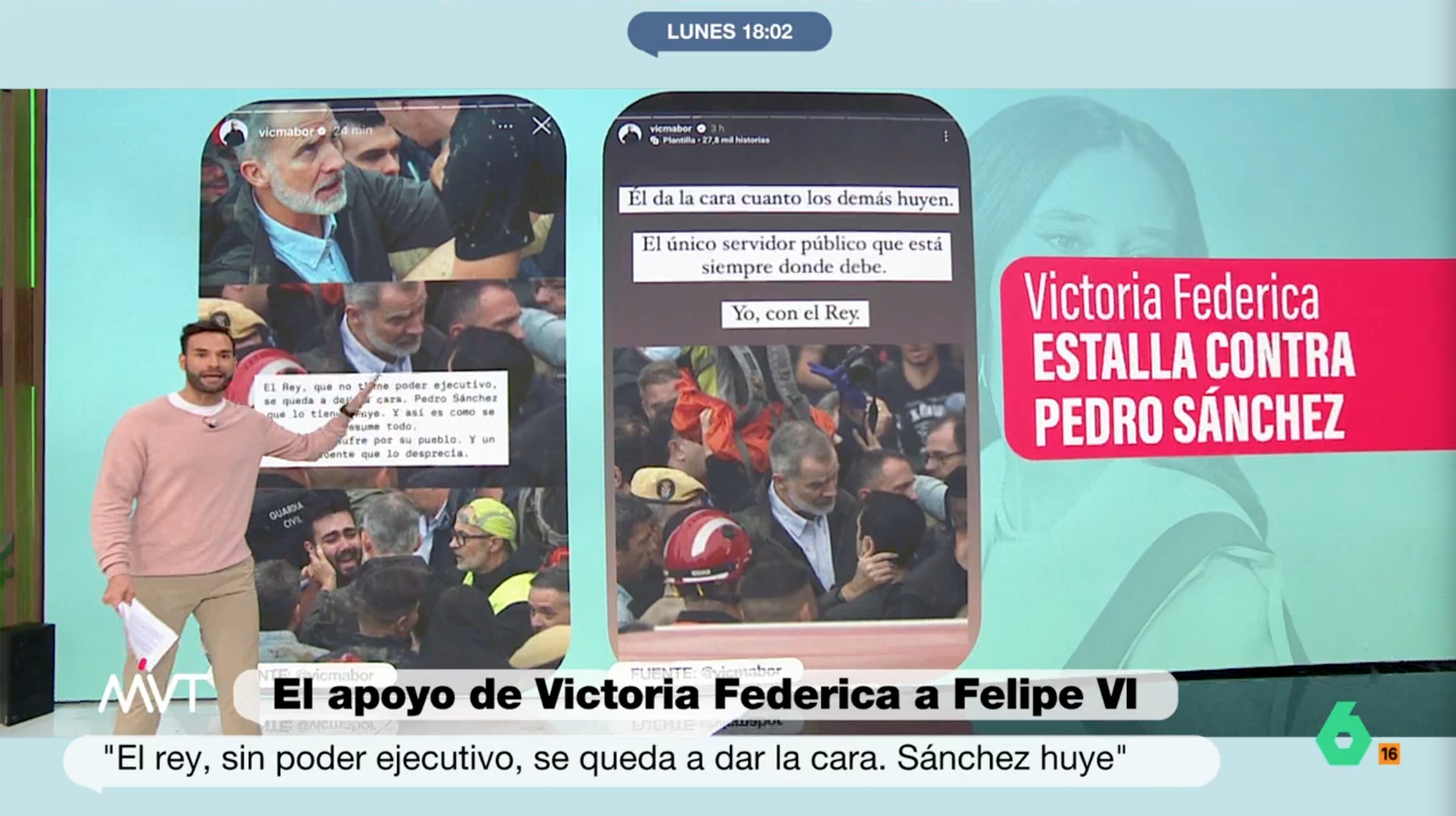 'Más vale tarde' analiza los mensajes publicados por Victoria Federica | La Sexta