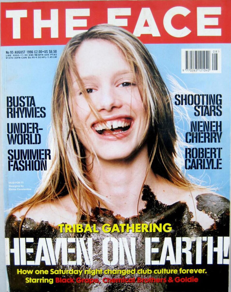 Georgina Cooper en la portada de The Face