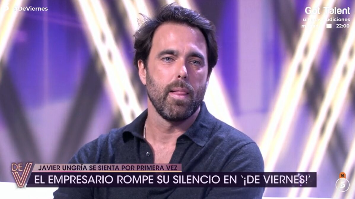 Javier Ungría en el plató de '¡De viernes!/ Foto: telecinco.es