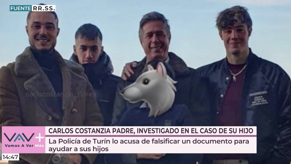 Carlo Costanzia con sus hijos | Foto: telecinco.es