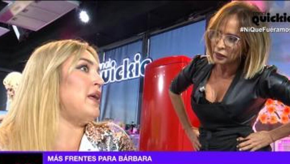 María Patiño y Marta Riesco, enfrentadas en 'Ni que fuéramos'