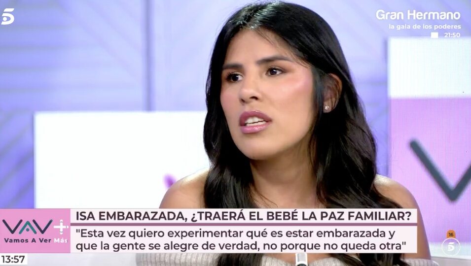 Isa Pantoja habla de su embarazo | Foto: telecinco.es