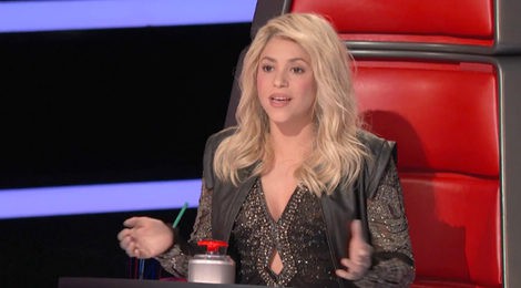 Shakira ejerciendo de coach de 'The Voice'