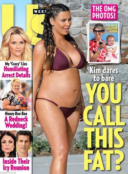 Kim Kardashian en la portada Us Weekly