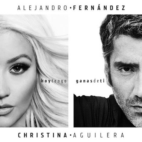 Christina Aguilera y Alejandro Fernández alcanzan el éxito con 'Hoy tengo ganas de ti', su primer tema juntos