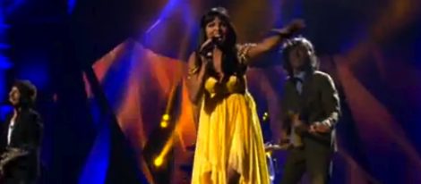 El Sueño de Morfeo durante su actuación en Eurovisión 2013