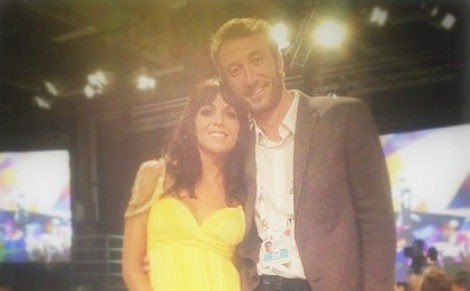 Raquel del Rosario y Pedro Castro en el Festival de Eurovisión 2013