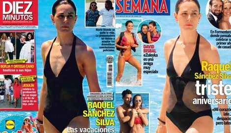 Las vacaciones más tristes de Raquel Sánchez Silva