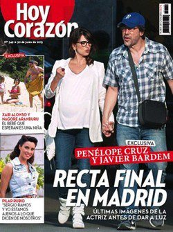 Penélope Cruz y Javier Bardem pasean por Madrid