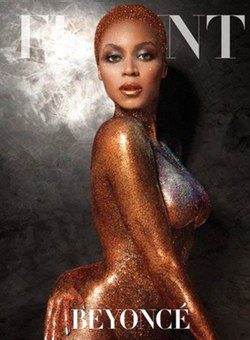 Beyoncé en la portada de Flaunt / Foto: Flaunt