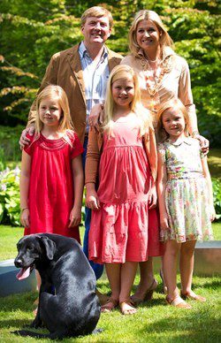 La Familia Real holandesa en sus vacaciones