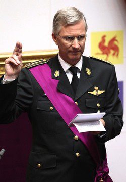 Felipe de Brabante jura como nuevo Rey de Bélgica