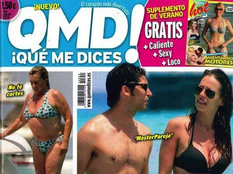 Chelo García Cortés en bikini en QMD!