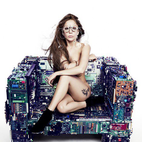 Lady Gaga en el photoshoot de 'ARTPOP' 