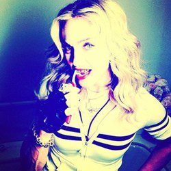 Madonna con las fundas Grilzz. Instagram