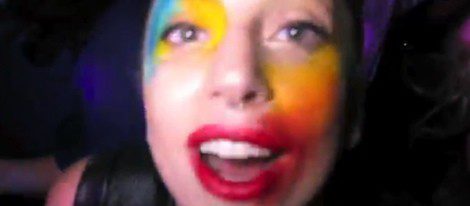 Lady Gaga en el vídeo de 'Applause'