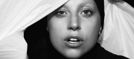 Lady Gaga durante el videoclip de 'Applause'