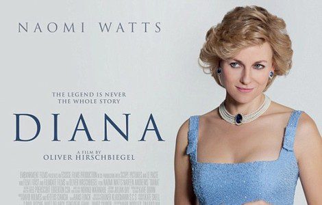 Naomi Watts en el poster de 'Diana'