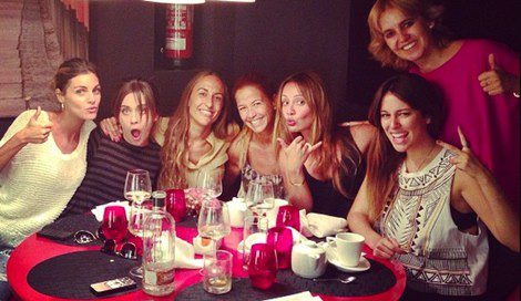 Amaia Salamanca, María León, Blanca Suárez y unas amigas / Foto: Instagram
