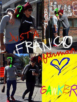 James Franco burlándose de Perez Hilton
