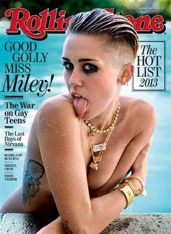 Miley Cyrus en la portada de Rolling Stones