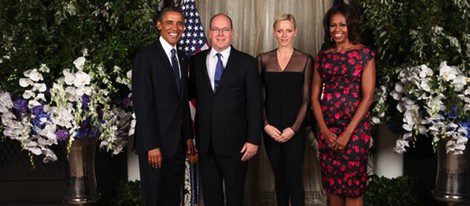 Los Obama y los Príncipes de Mónaco