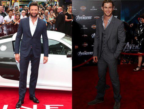 Hugh Jackman y Chris Hemsworth, dos atractivos australianos
