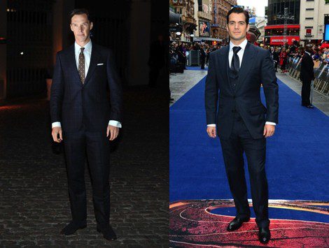 Benedict Cumberbatch y Henry Cavill, los actores más atractivos