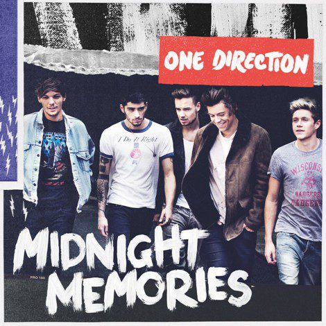 One Direction adelanta la portada y lista de canciones oficial de su nuevo disco 'Midnight Memories'